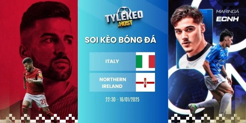 Soi ty le keo Italy vs Northern Ireland - Vòng loại WC, 27/03/2026