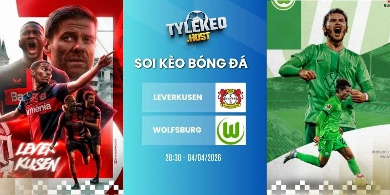 Tỷ lệ kèo nhà cái Leverkusen vs Wolfsburg - Bundesliga, 04/04/2026